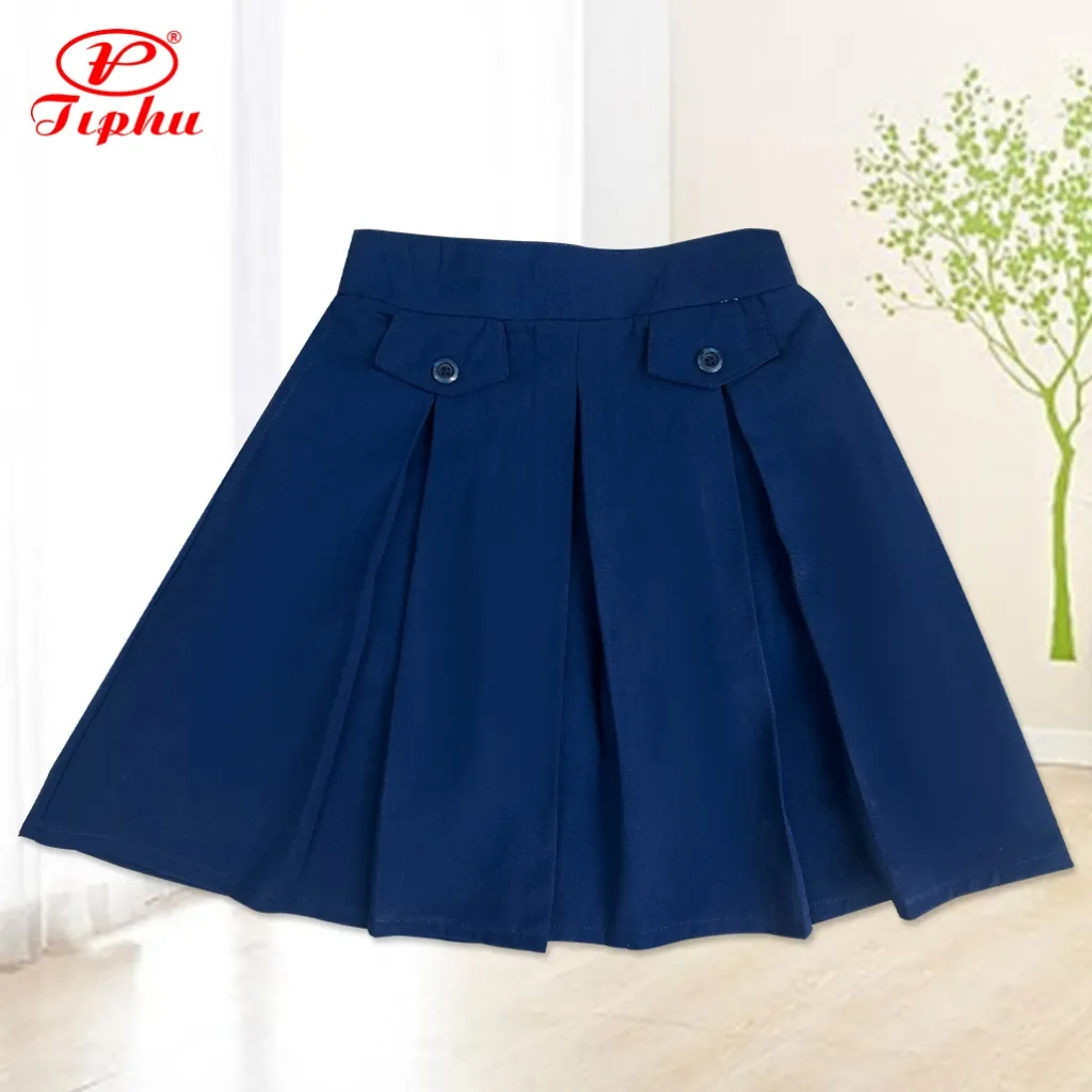 Ảnh Chân váy học sinh, có quần bên trong, có túi đựng đồ, lưng chun phía sau, có size lớn, Amazing 4