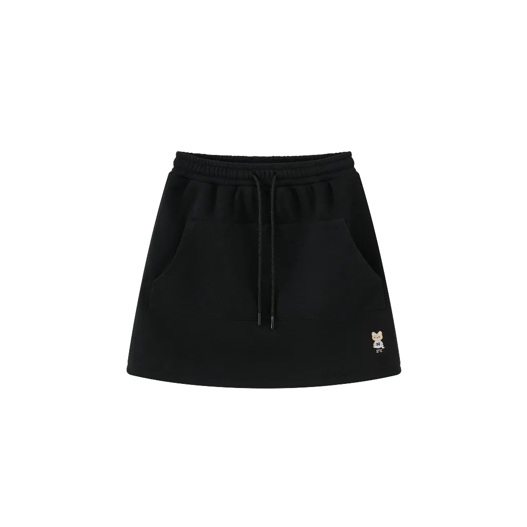 Ảnh Chân váy Teeny Homie Short Skirt Form chữ A  Vải nỉ lông cáo mềm mịn 1
