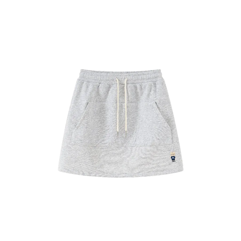 Ảnh Chân váy Teeny Homie Short Skirt Form chữ A  Vải nỉ lông cáo mềm mịn 3