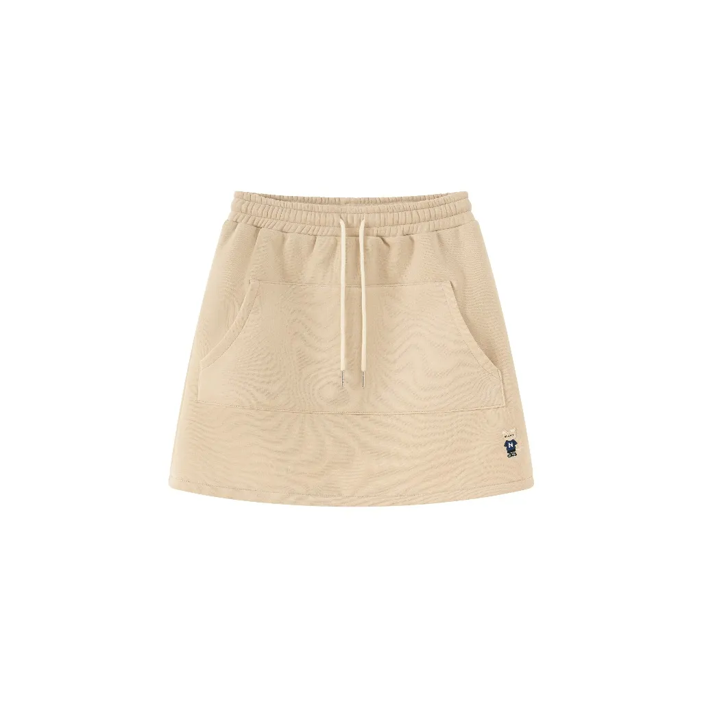 Ảnh Chân váy Teeny Homie Short Skirt Form chữ A  Vải nỉ lông cáo mềm mịn 4