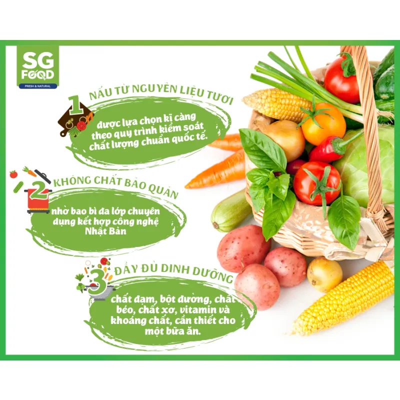 Ảnh Cháo bổ dưỡng Bào ngư Nhân sâm Hàn Quốc SGFood 240g 3