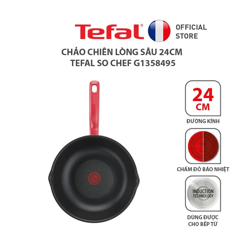 Ảnh Chảo chiên lòng sâu - Tefal So Chef 24cm 3