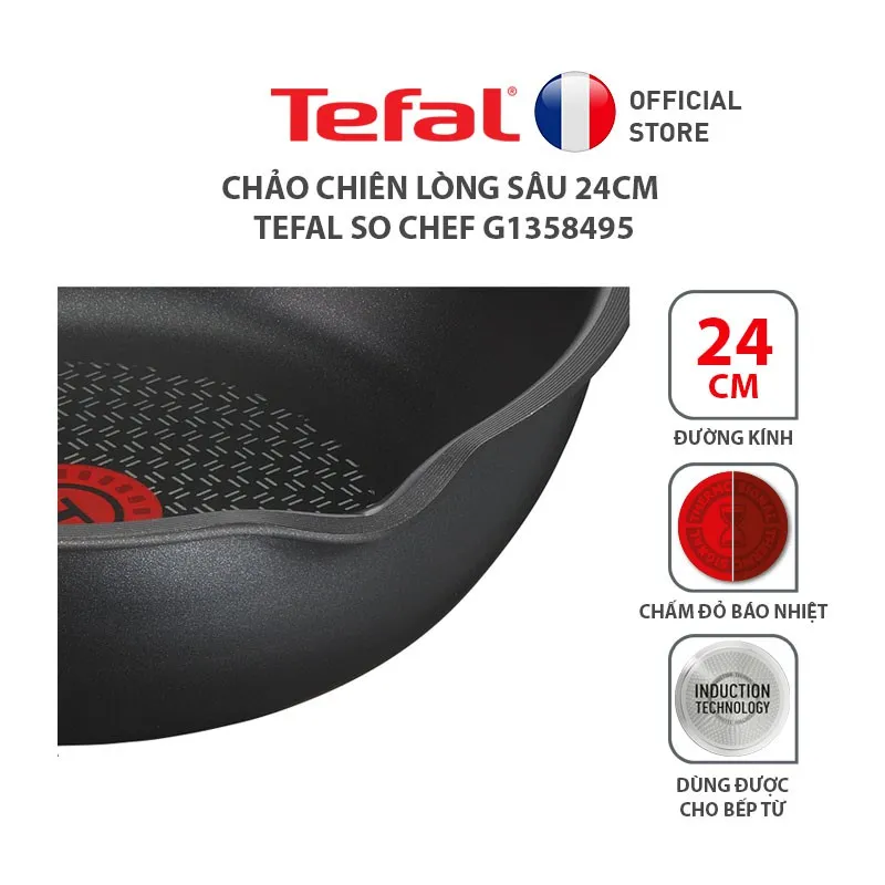 Ảnh Chảo chiên lòng sâu - Tefal So Chef 24cm 4