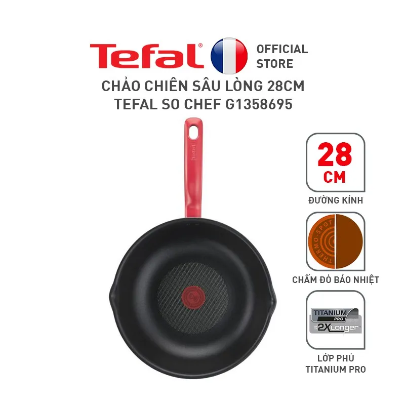 Ảnh Chảo chiên lòng sâu - Tefal So Chef 28cm 3