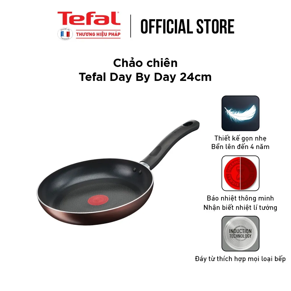 Ảnh Chảo chiên Tefal Day By Day 24cm 1