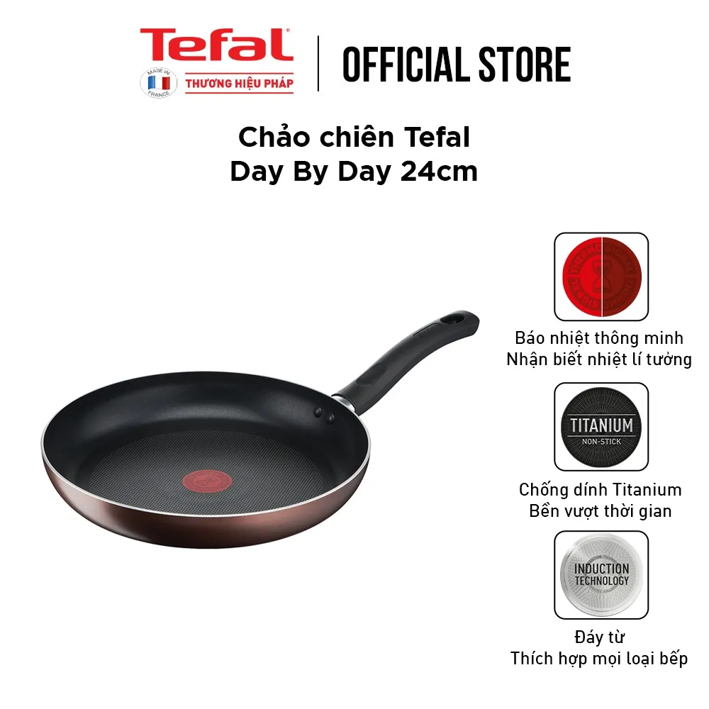 Ảnh Chảo chiên Tefal Day By Day 24cm 2