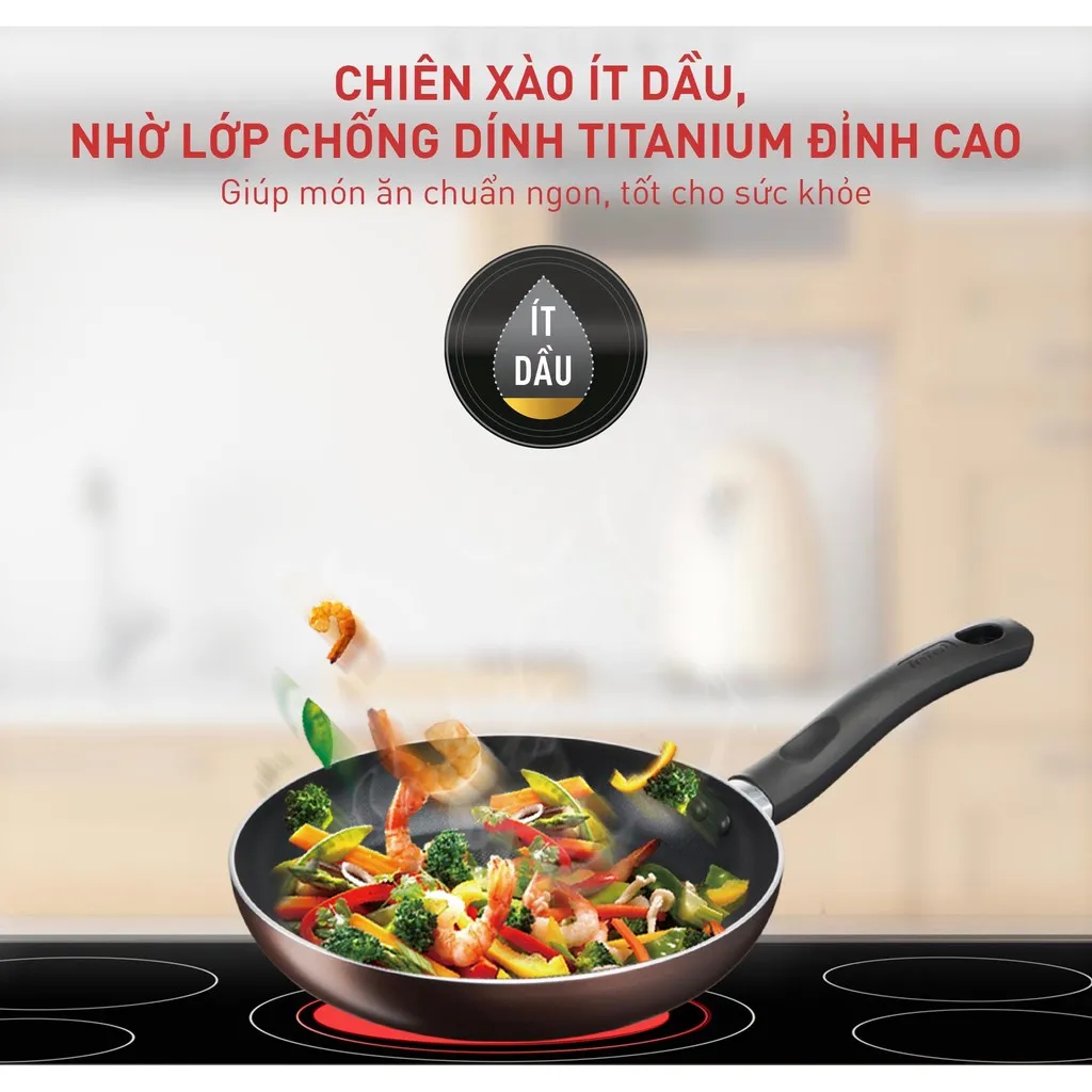 Ảnh Chảo chiên Tefal Day By Day 24cm 4