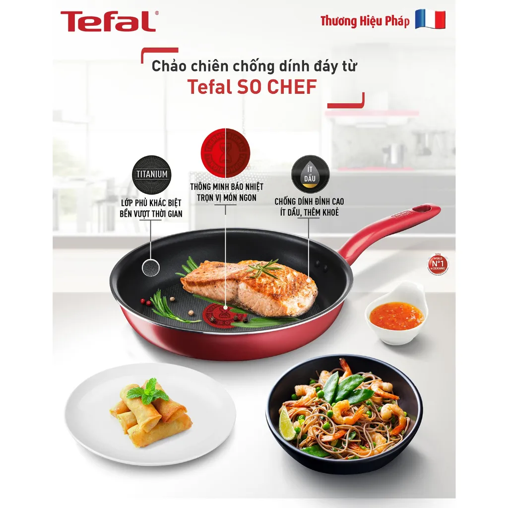 Ảnh Chảo chiên - Tefal So Chef 24cm 4
