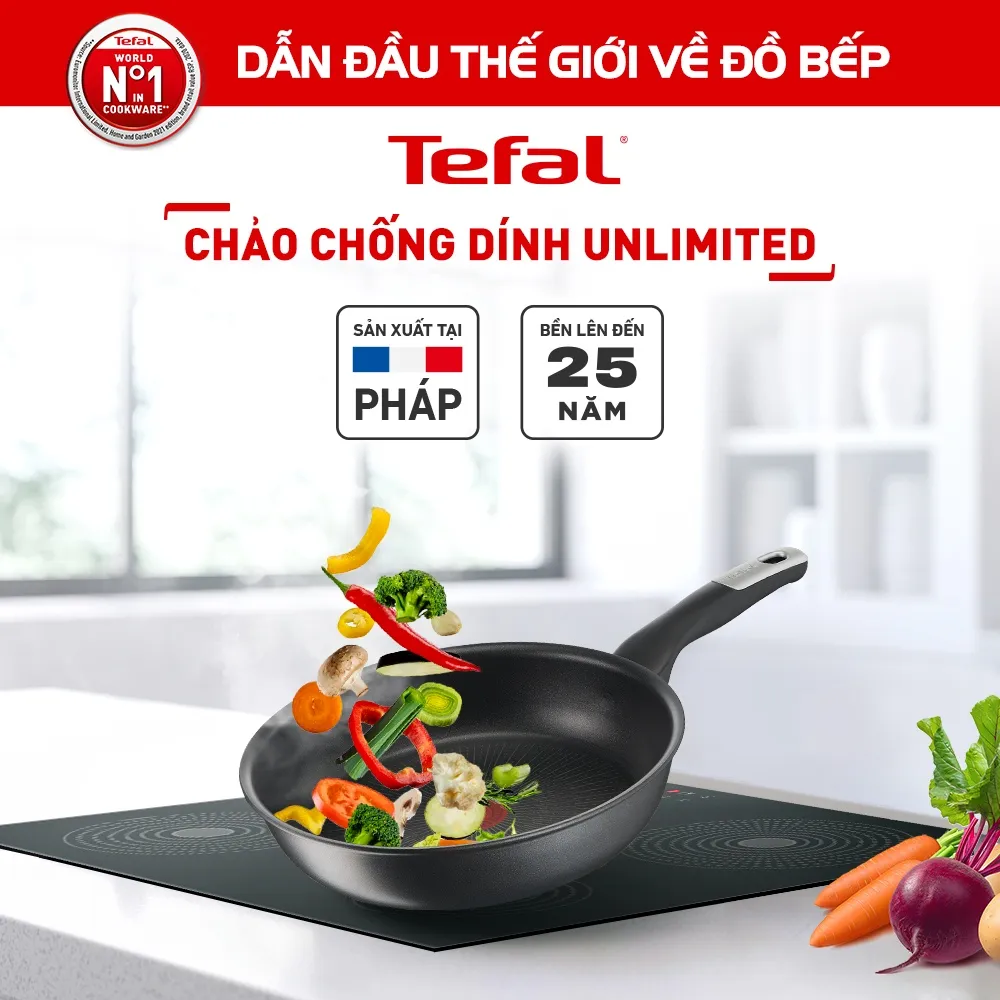 Ảnh Chảo chiên Tefal Unlimited 28cm 3