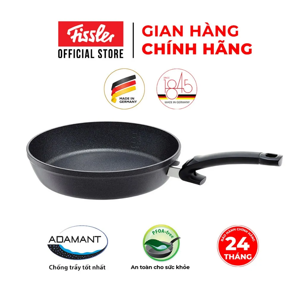 Ảnh Chảo chống dính cao cấp Đức đáy từ Fissler Adamant comfort, chính hãng 100% SX tại Đức. 1