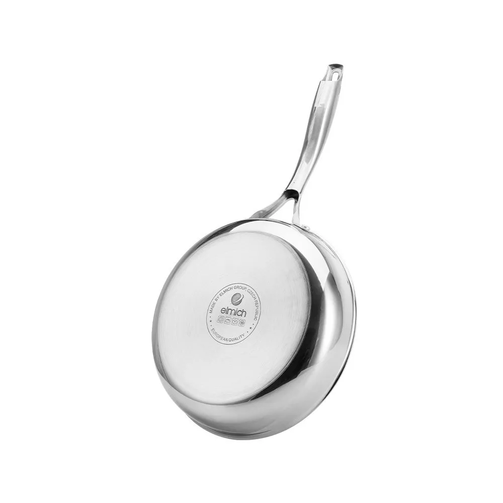 Ảnh Chảo Inox chống dính dập nguyên khối Elmich Trimax EL-2430OL Size 20,24,26cm 3