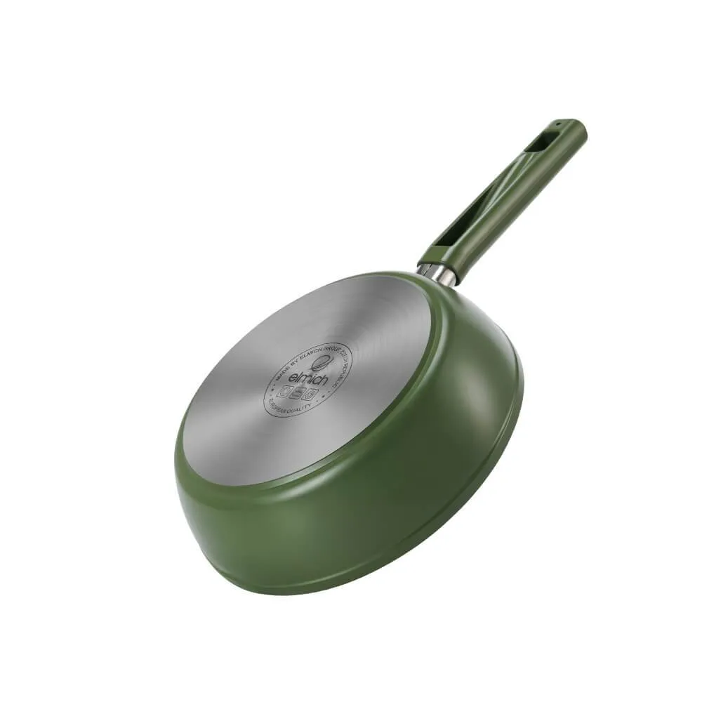 Ảnh Chảo phủ sứ an toàn Elmich Olive 5965 size 20,24,26,28cm 2