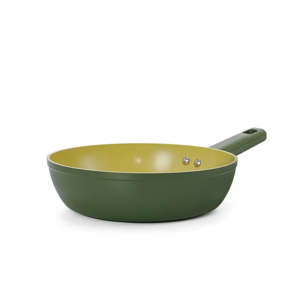 Ảnh Chảo phủ sứ an toàn Elmich Olive 5965 size 20,24,26,28cm 3