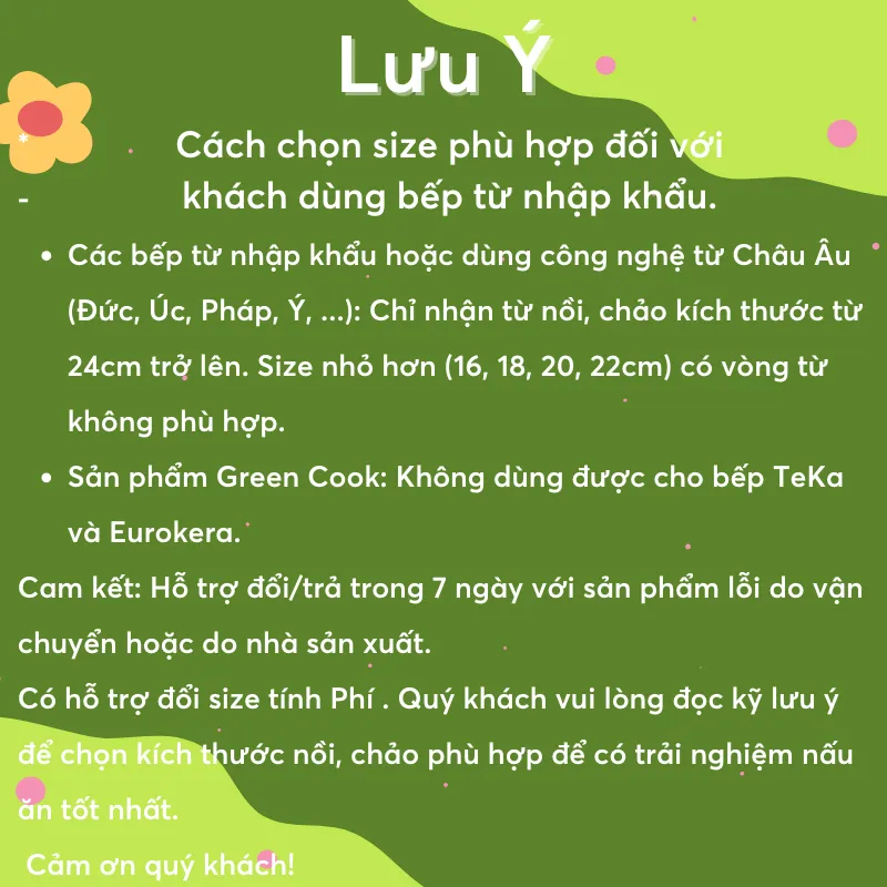 Ảnh Chảo đúc vân đá đáy từ sâu lòng chống dính PFOA free 30cm Green Cook GCP05-30IH 3