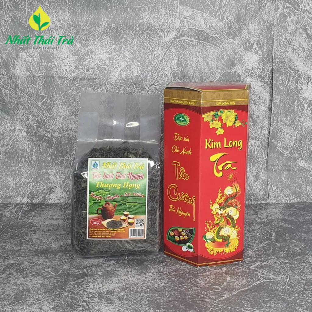Ảnh Chè Thái Nguyên Nhất Thái Đặc biệt Trà 100gr quà biếu tặng 03 3
