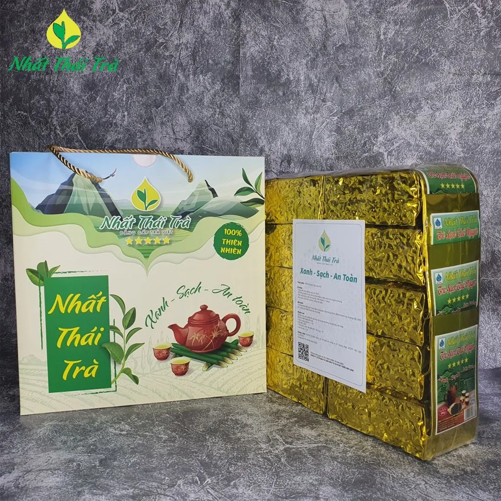 Ảnh Chè Thái Nguyên Nhất Thái Trà 1kg làm quà tặng lịch sự H35 2
