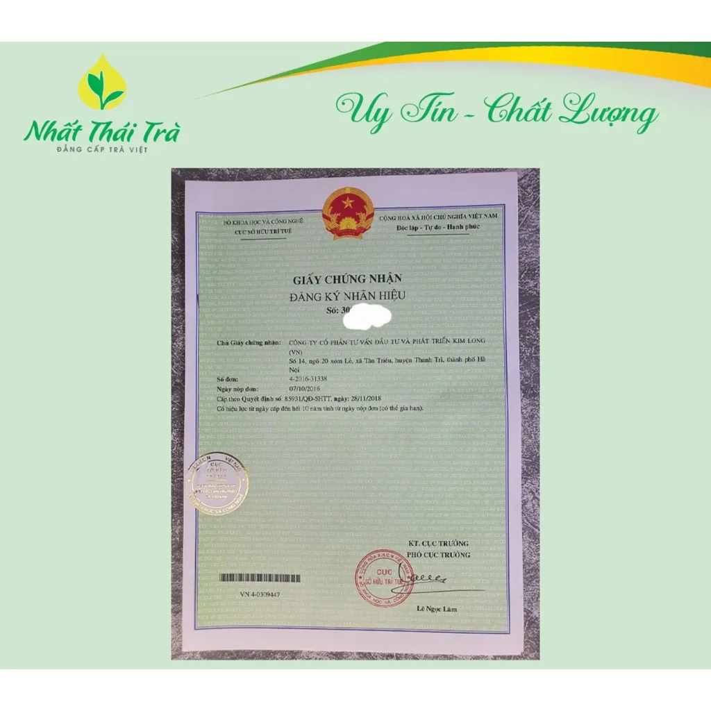 Ảnh Chè Thái Nguyên Nhất Thái Trà 1kg làm quà tặng lịch sự H35 3