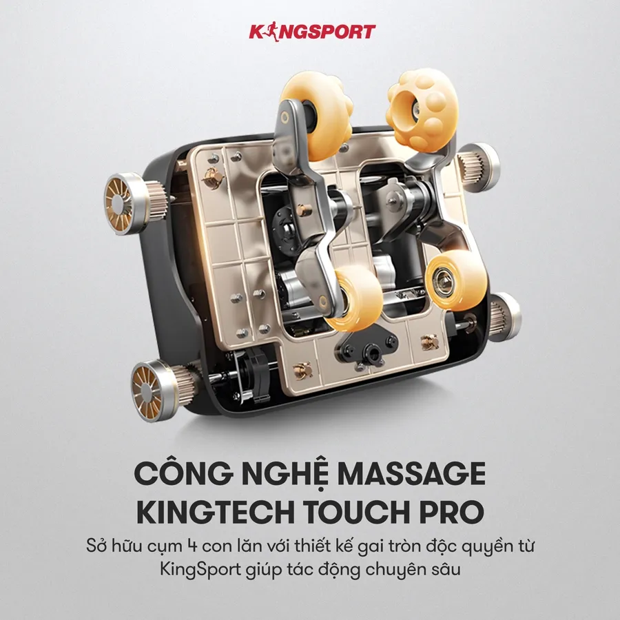 Ảnh CHỈ GIAO MIỀN NAM I Ghế massage toàn thân KingSport G92 chế độ không trọng lực, nhiệt hông ngoại vùng lưng và chân 3