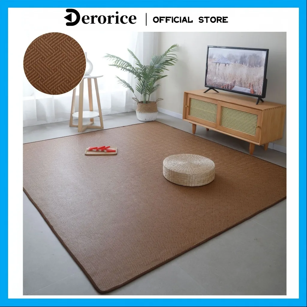 Ảnh Chiếu mây và chiếu tre tự nhiên Thảm mây điều hòa thảm mây đan cao cấp Phong cách tatami Nhật Bản 1