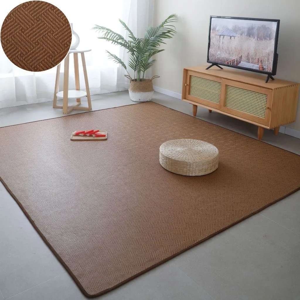 Ảnh Chiếu mây và chiếu tre tự nhiên Thảm mây điều hòa thảm mây đan cao cấp Phong cách tatami Nhật Bản 3