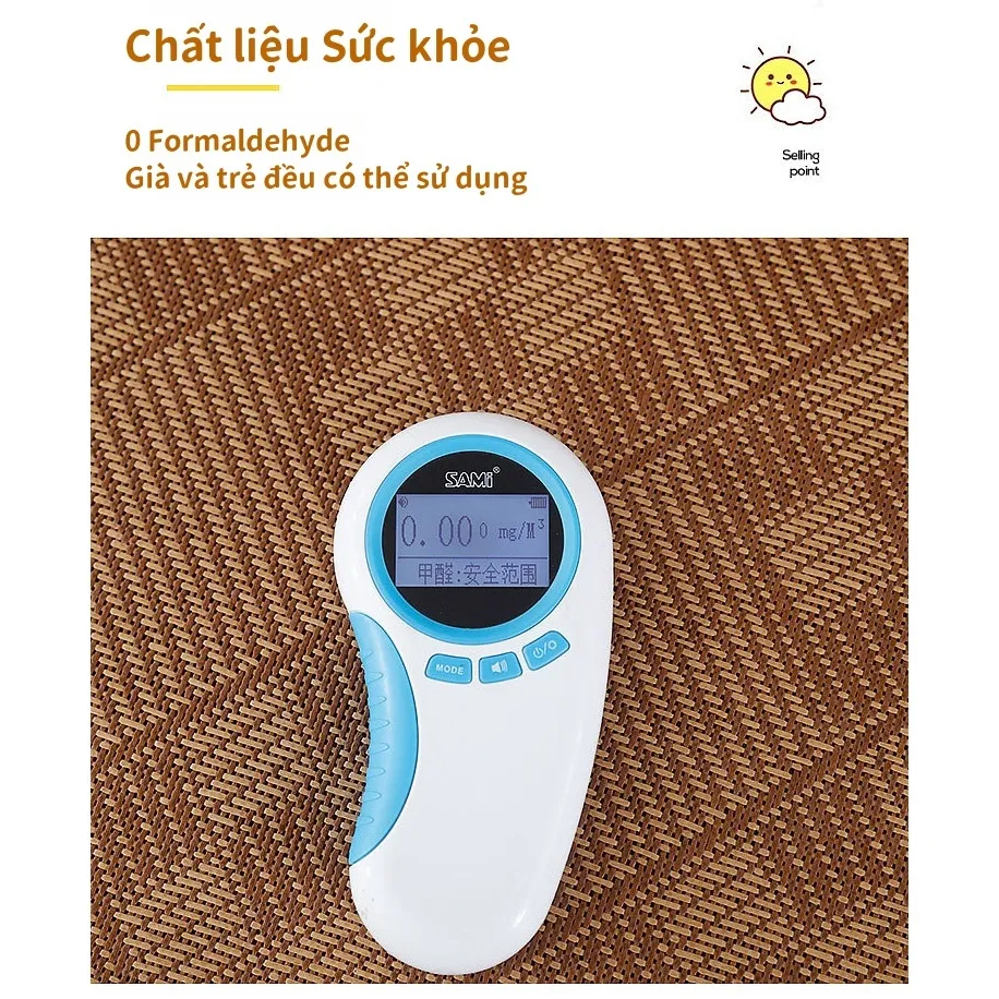 Ảnh Chiếu mây và chiếu tre tự nhiên Thảm mây điều hòa thảm mây đan cao cấp Phong cách tatami Nhật Bản 4