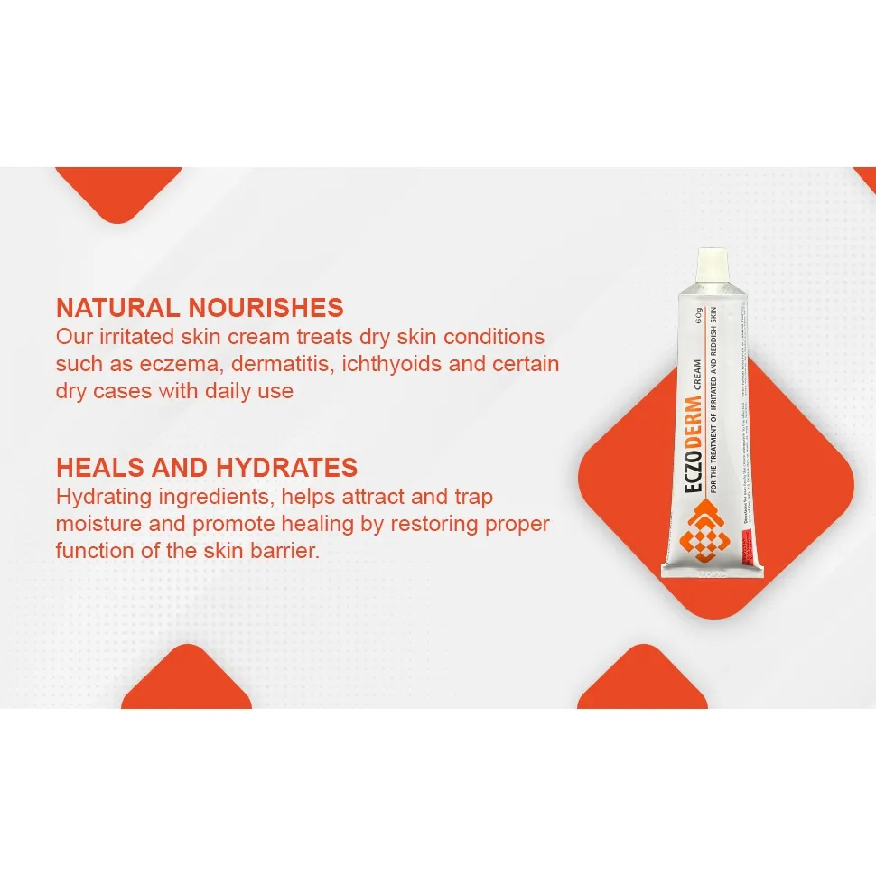Ảnh Chính hãng ECZODERM Kem bôi chàm eczema, viêm da cơ địa, da khô, tổ đỉa, sẹo lồi Danpharm ISRAEL - tuýp 25g 3