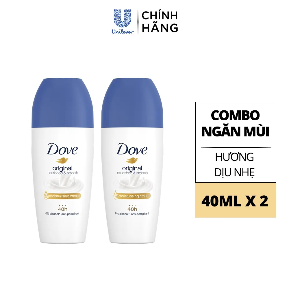 Ảnh [CHÍNH HÃNG] Lăn khử mùi Dove dưỡng da sáng mịn dành cho nữ 40 ml 3
