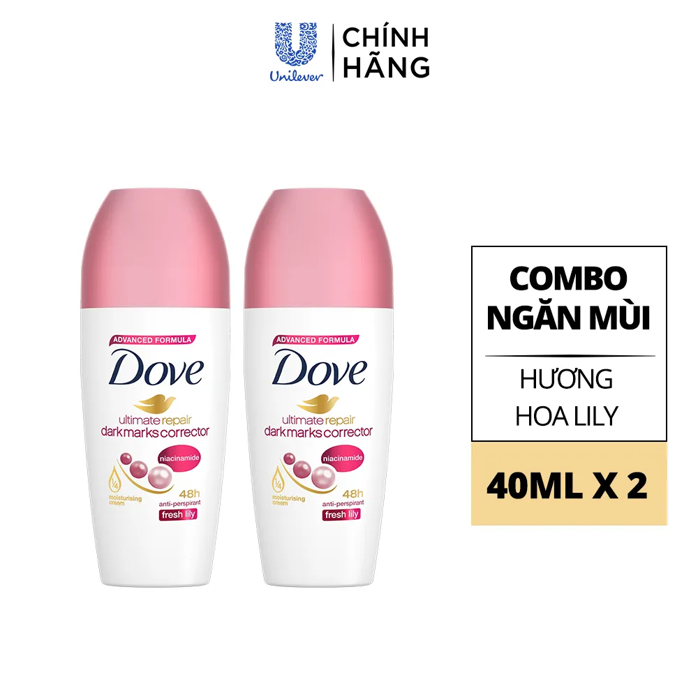 Ảnh [CHÍNH HÃNG] Lăn khử mùi Dove dưỡng da sáng mịn dành cho nữ 40 ml 4
