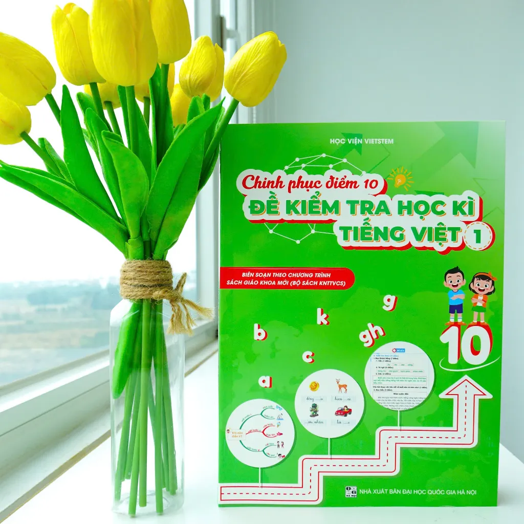 Ảnh Chinh phục điểm 10 đề kiểm tra học kì Tiếng việt 1 (Bộ sách KNTTVCS) 2