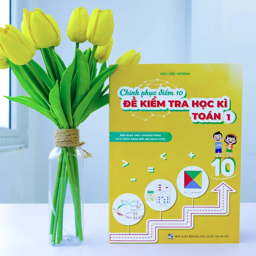 Ảnh Chinh phục điểm 10 đề kiểm tra học kì Toán 1 (CTST) 1