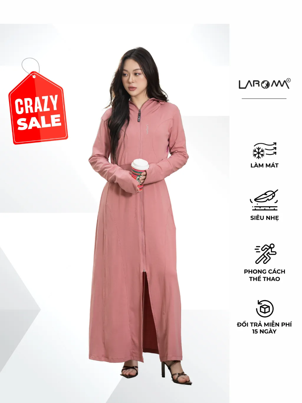 Đánh Giá Áo Chống Nắng Nữ Cotton Laroma UPF50+ | Mát Mẻ, Thời Trang, Kháng Khuẩn