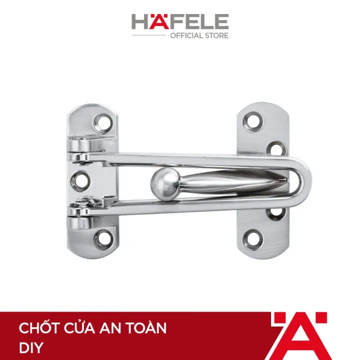 Ảnh Chốt Cửa An Toàn DIY HAFELE - 489.15.018 / 489.15.001 1