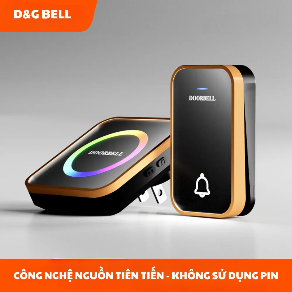 Ảnh Chuông cửa không dây, Không cần Pin - Loại Nút bấm chống nước 4