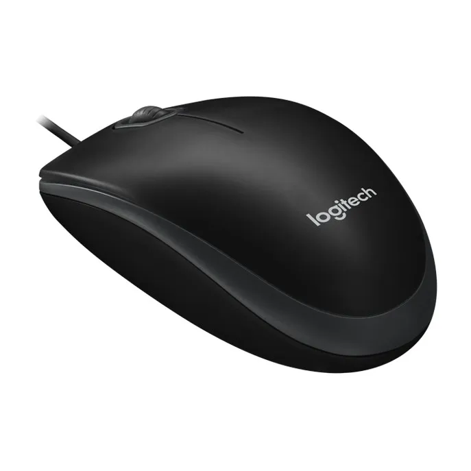 Ảnh Chuột có dây Logitech B100 - Dây dài 1m8, thiết kế ôm tay, thuận cả 2 tay 2