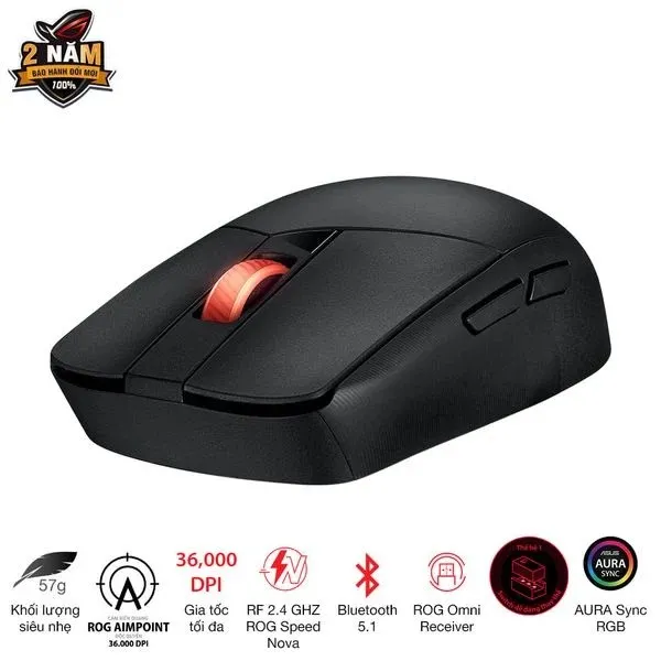 Ảnh Chuột Gaming ASUS ROG Strix Impact III wireless 3