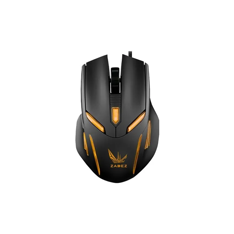 Ảnh Chuột Gaming Có Dây Zadez G-611M, DPI Cao, LED RGB Đổi Màu, Thiết Kế Công Thái Học, Bấm Nhạy, Dây Bền 2