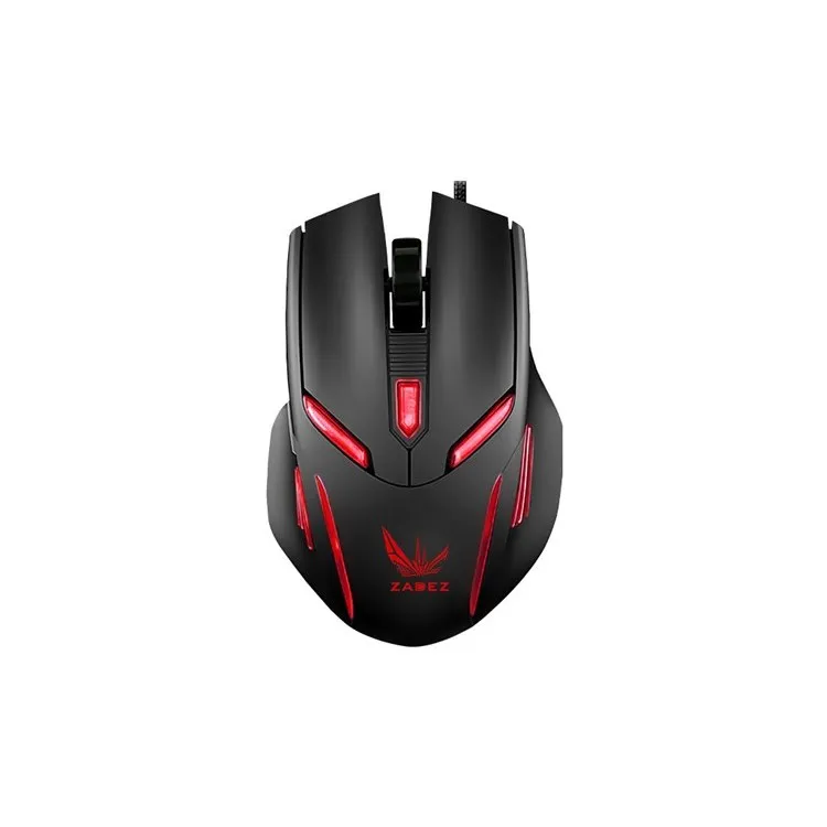 Ảnh Chuột Gaming Có Dây Zadez G-611M, DPI Cao, LED RGB Đổi Màu, Thiết Kế Công Thái Học, Bấm Nhạy, Dây Bền 3
