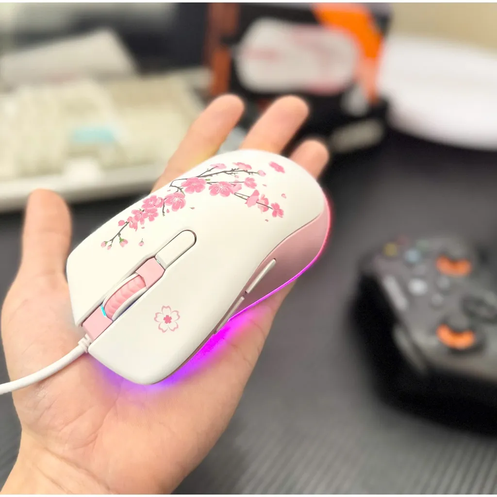 Ảnh Chuột Gaming Dareu EM908X - Optical Switch (LED RGB, BRAVO sensor) 2