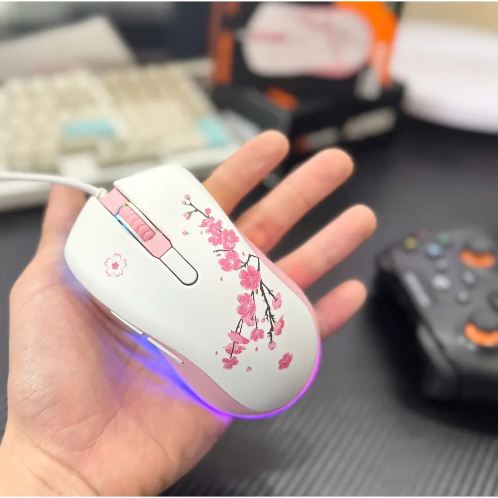 Ảnh Chuột Gaming Dareu EM908X - Optical Switch (LED RGB, BRAVO sensor) 4