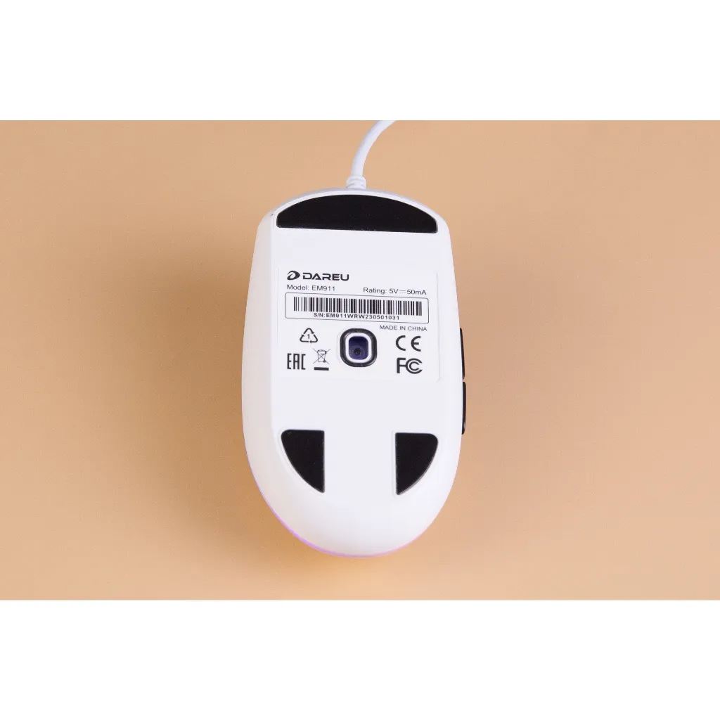 Ảnh Chuột Gaming DAREU EM911 RGB ( DareU BRAVO sensor: 10.000 DPI, Lightweight: 72g) 3