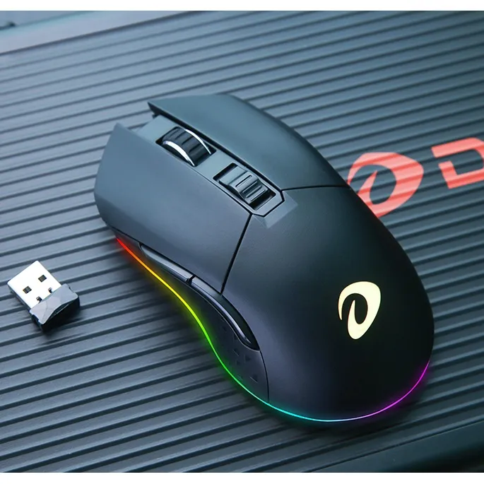 Ảnh Chuột Gaming không dây Dareu EM901X RGB - SUPERLIGHT, Kèm dock sạc 2