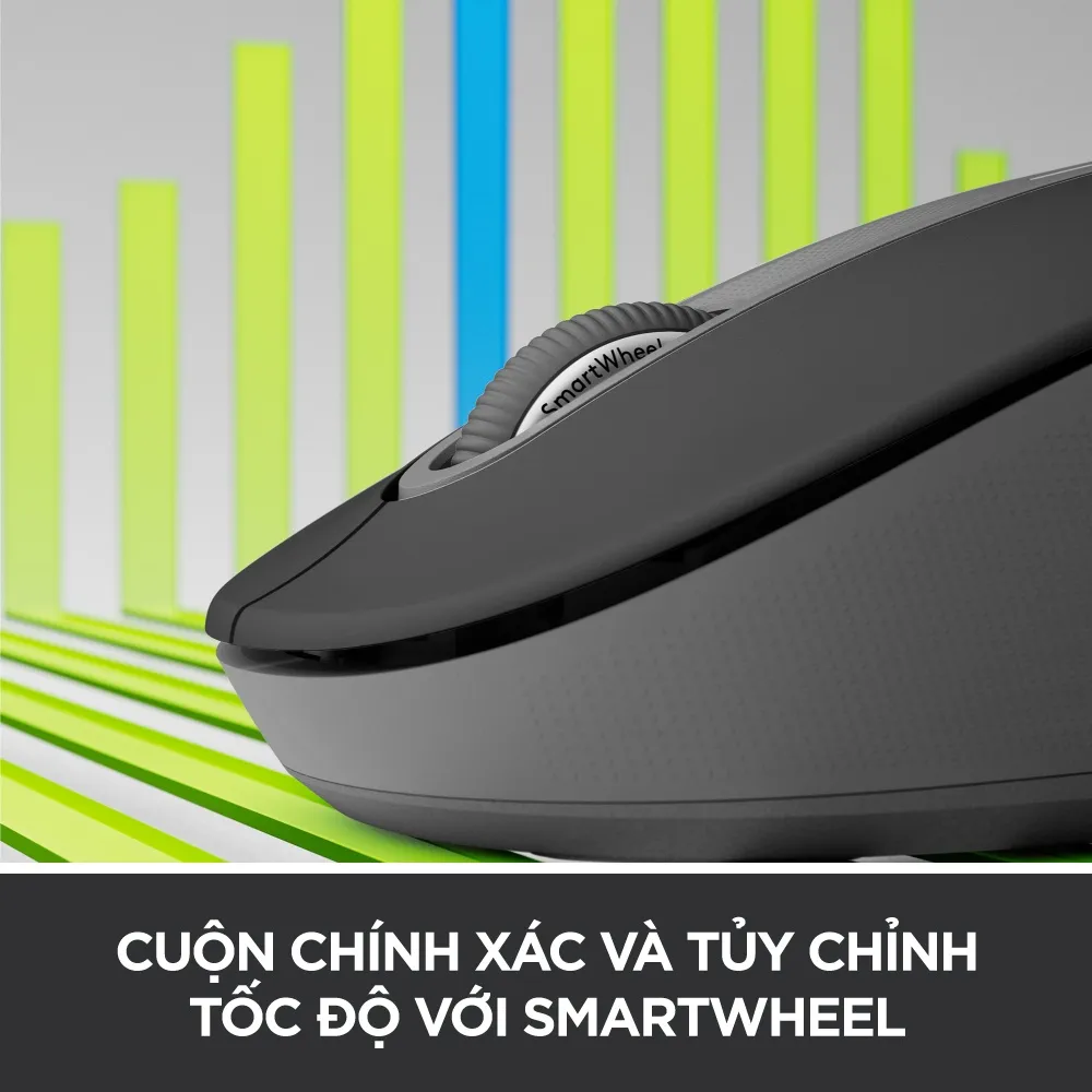 Ảnh Chuột không dây bluetooth Logitech Signature M650 - SmartWheel, giảm ồn, tùy chỉnh các nút 2