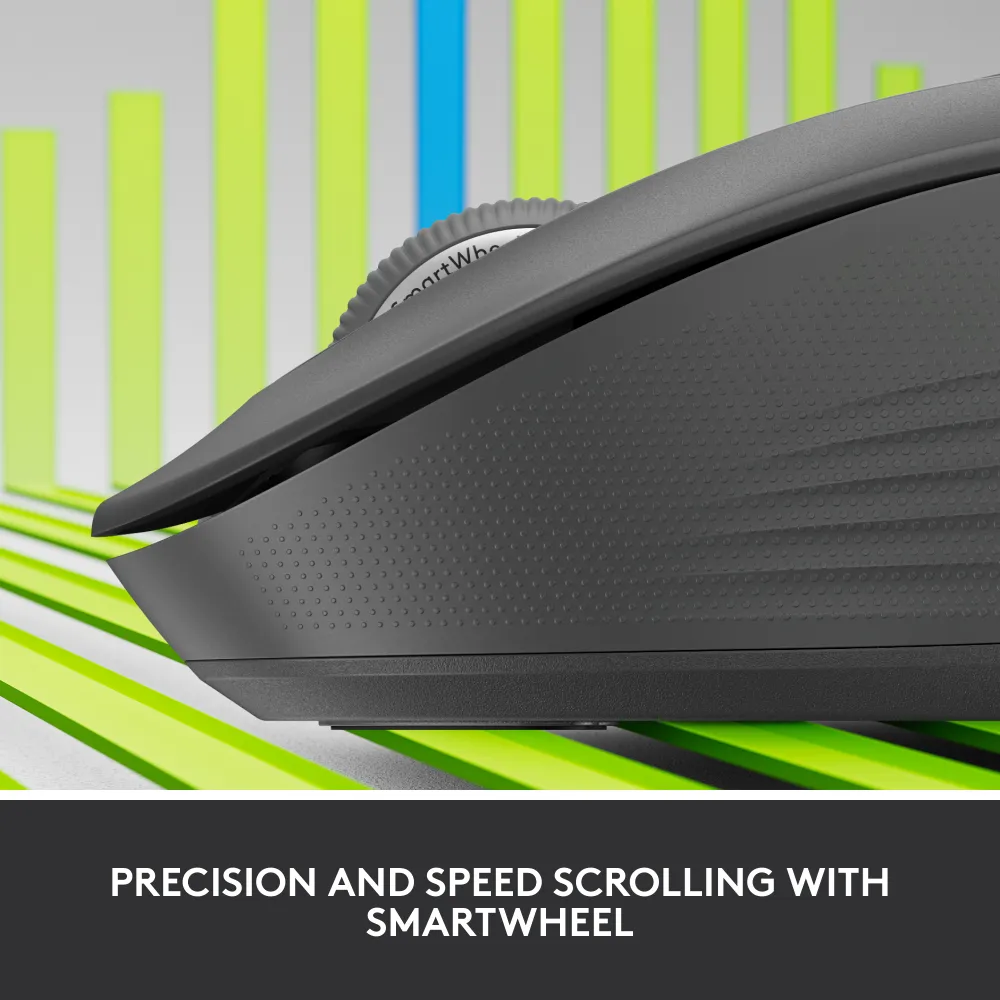 Ảnh Chuột không dây Bluetooth Logitech M550 Signature - SmartWheel, giảm ồn, 4000DPI, Đa thiết bị 1