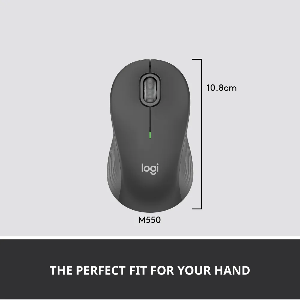 Ảnh Chuột không dây Bluetooth Logitech M550 Signature - SmartWheel, giảm ồn, 4000DPI, Đa thiết bị 2