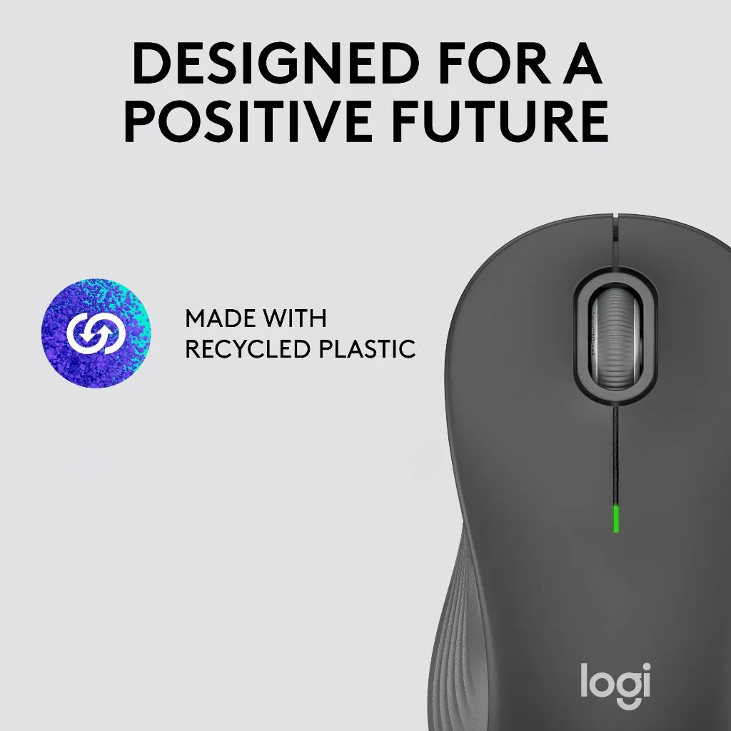 Ảnh Chuột không dây Bluetooth Logitech M550 Signature - SmartWheel, giảm ồn, 4000DPI, Đa thiết bị 4