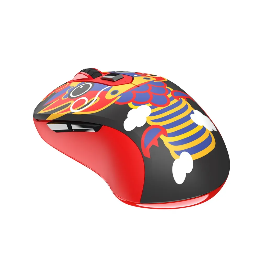 Ảnh Chuột Không Dây DAREU LM115G Multi-color ( Hình Thú Lion / Dragon / Panda / Sheep ) 2