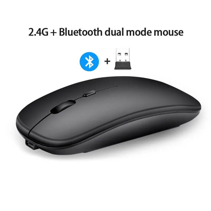 Ảnh Chuột Không Dây g608 usb Wireless 2.4ghz Bluetooth compact 2024Cho pc / laptop 4