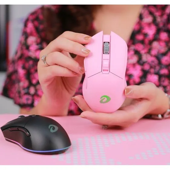 Ảnh Chuột không dây Gaming Dareu EM901 Black - Wireless (pin sạc trong) 2