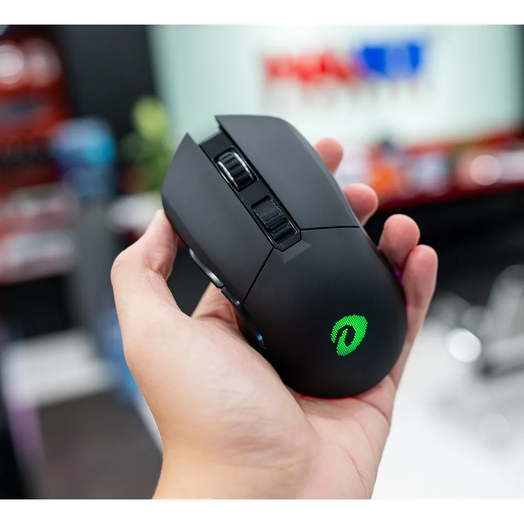 Ảnh Chuột không dây Gaming Dareu EM901 Black - Wireless (pin sạc trong) 3