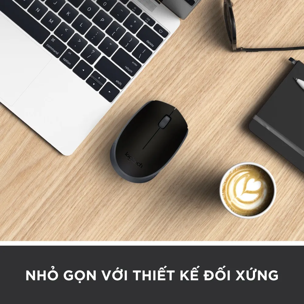 Ảnh Chuột không dây Logitech B170 - USB, nhỏ gọn, thuận cả 2 tay, phù hợp PC/Laptop 3